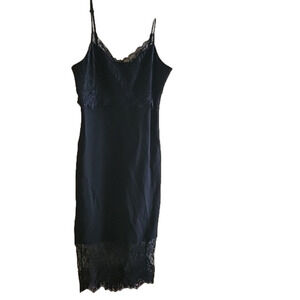 SANS Souci Lace and Cotton Dress M
